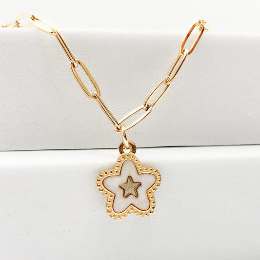 CLĂA - Collier avec pendentif Ă©toile Bynovann