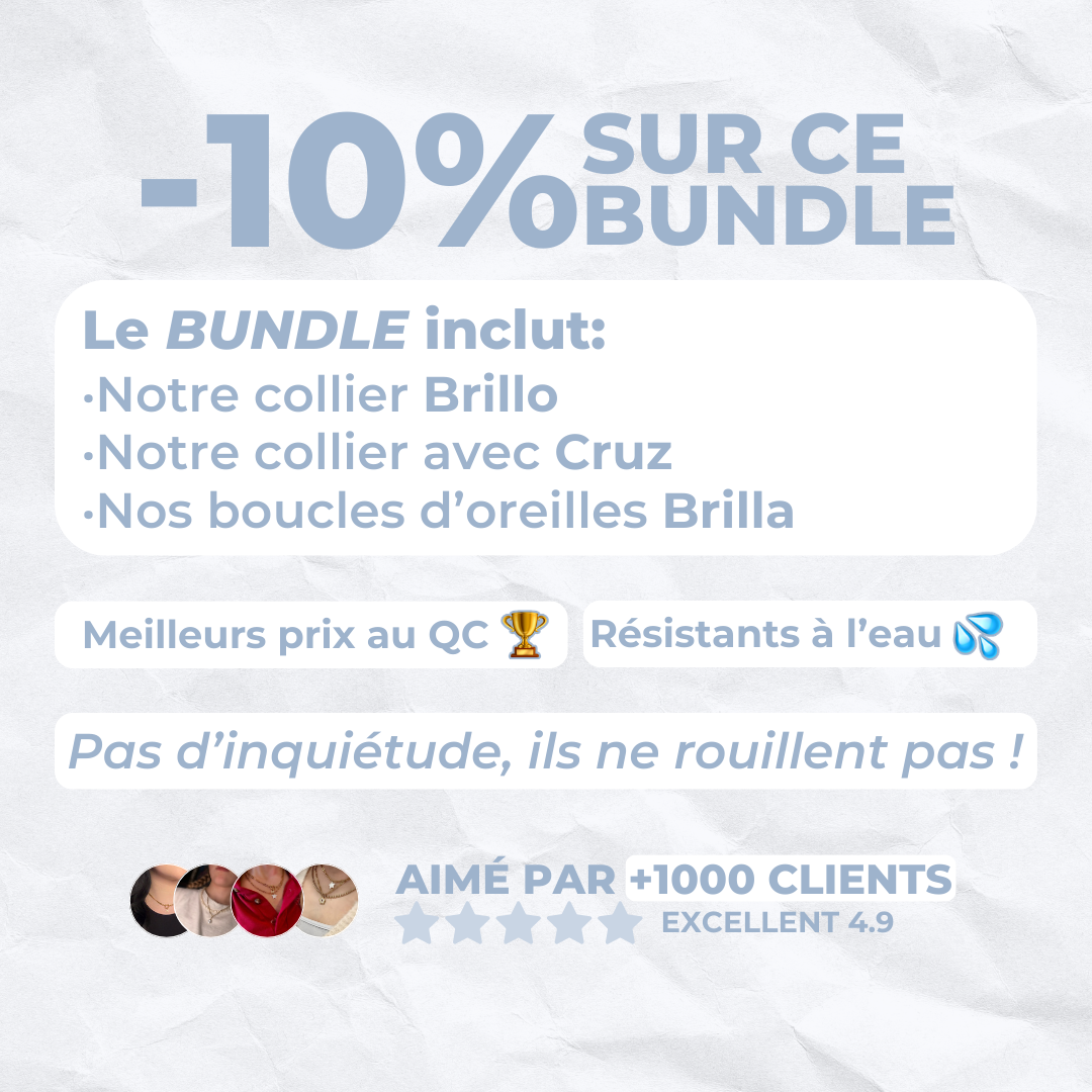 BUNDLE - nos 3 meilleurs vendeurs qui brillent