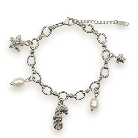 CABALLITO - Bracelet à BRELOQUES avec animaux marins BYNOVANN