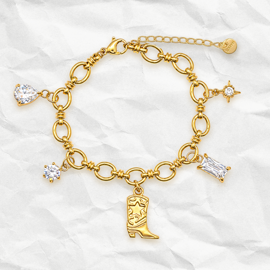 VAQUERA - Bracelet à BRELOQUES inspirées d'une cowgirl BYNOVANN