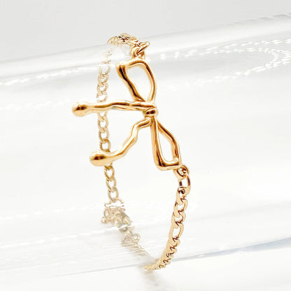 LINDO - Bracelet avec un boucle coquette BYNOVANN