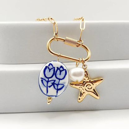 MARINA - Collier à BRELOQUES estivales BYNOVANN