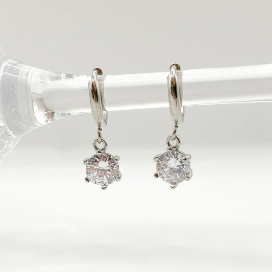 MINI BRILLA - Boucles d'oreilles avec pendentif STRASS BYNOVANN
