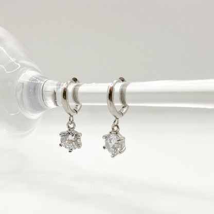 MINI BRILLA - Boucles d'oreilles avec pendentif STRASS BYNOVANN