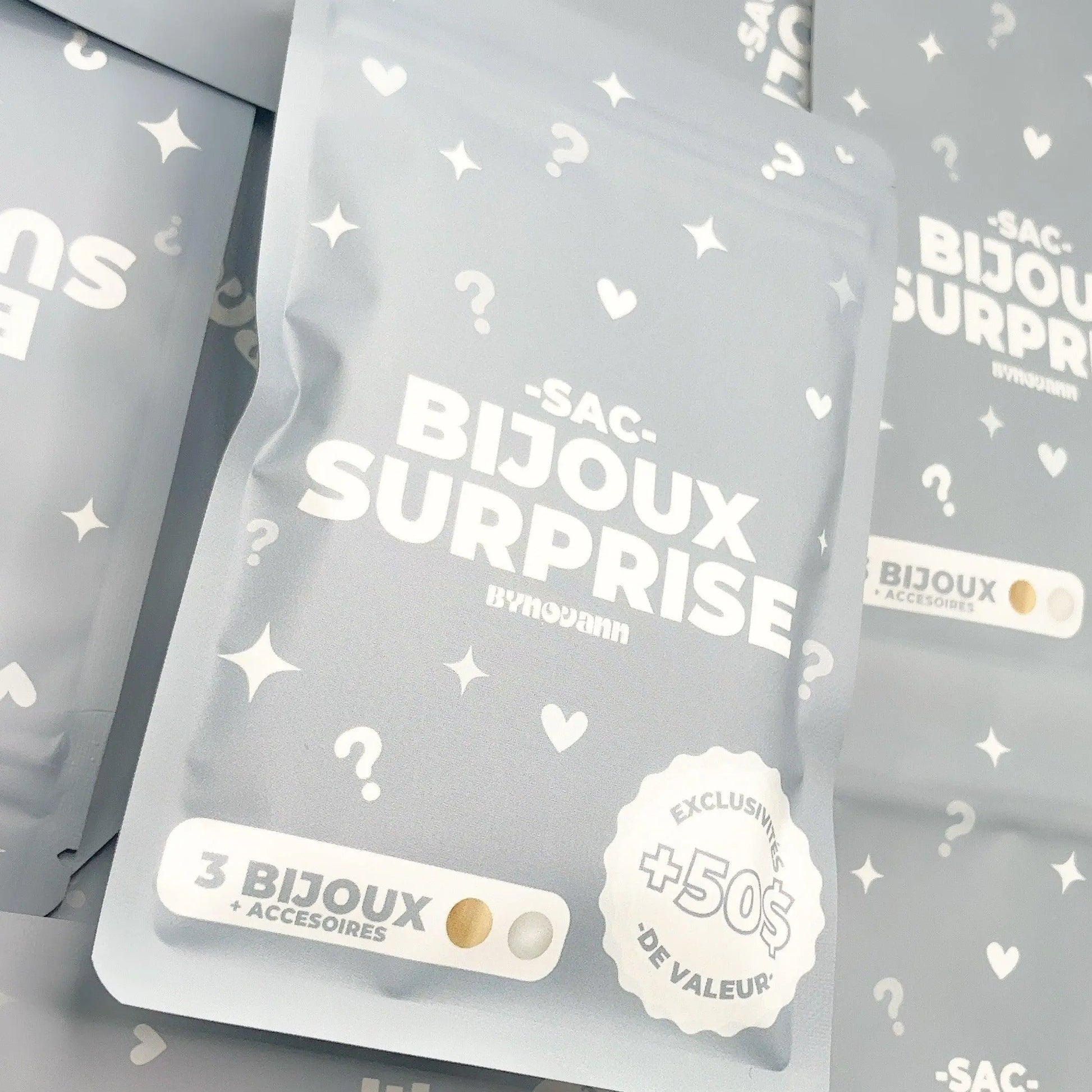Sac SURPRISE - 3 BIJOUX Bynovann