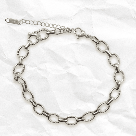 AUDAZ - Bracelet à larges maillons arrondis - BYNOVANN