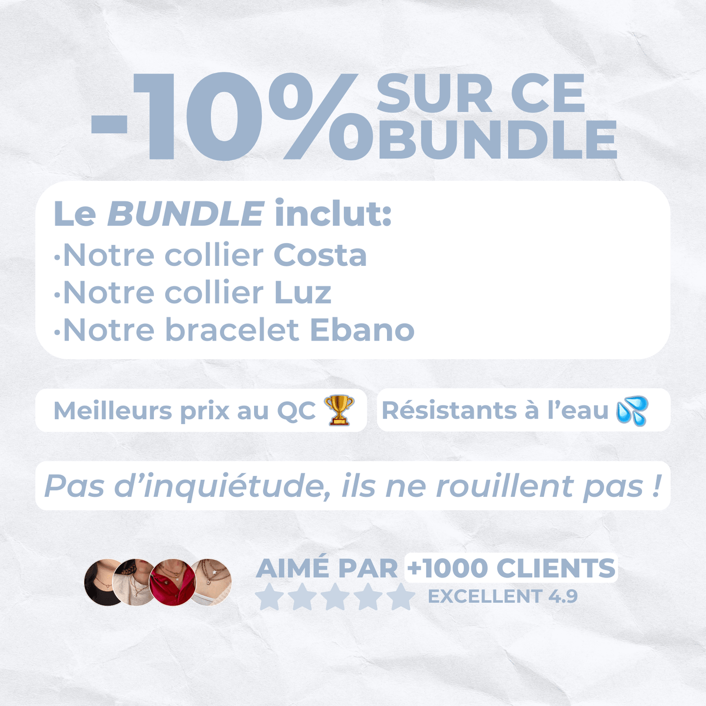 BUNDLE - nos 3 meilleurs vendeurs - BYNOVANN