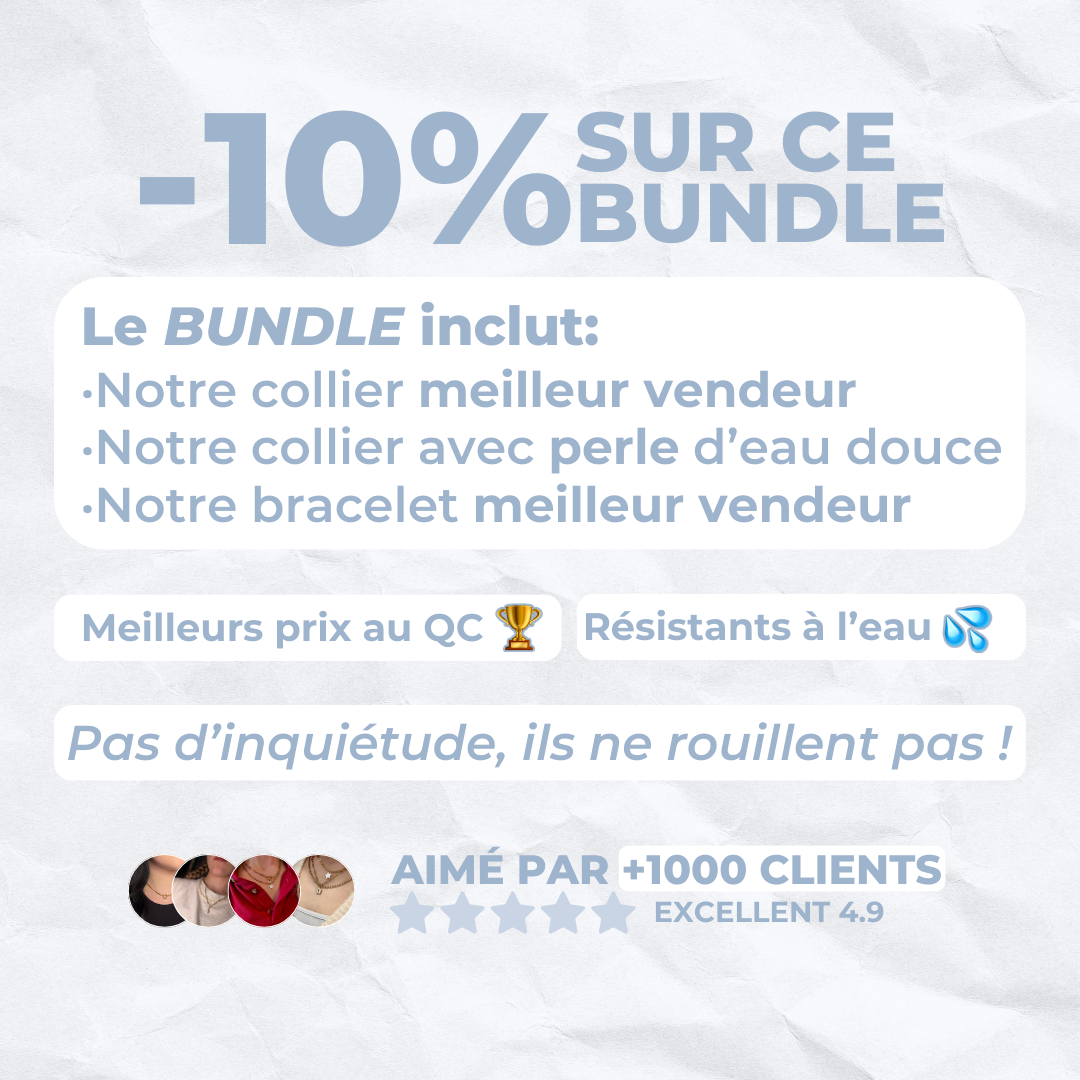 BUNDLE - nos 3 essentiels