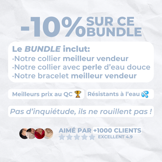 BUNDLE - nos 3 essentiels