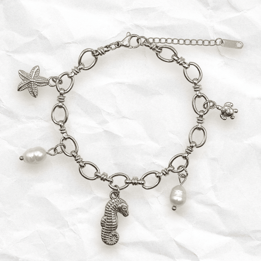 CABALLITO - Bracelet à BRELOQUES avec animaux marins - BYNOVANN