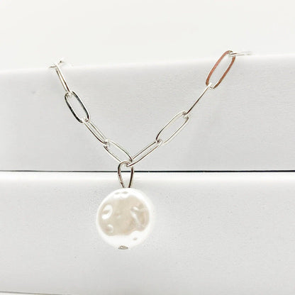 LUZ - Collier avec pendentif en perle - BYNOVANN