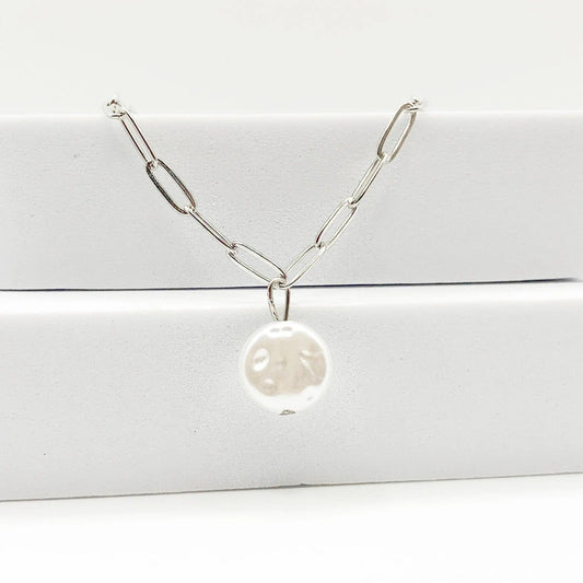 LUZ - Collier avec pendentif en perle - BYNOVANN