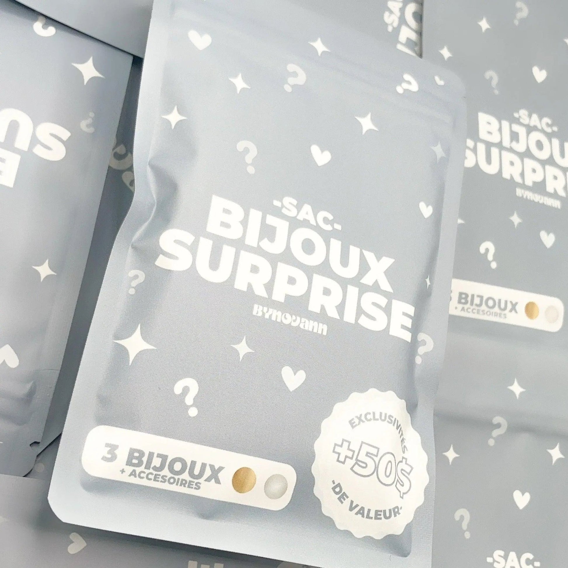 Sac SURPRISE - 3 BIJOUX - BYNOVANN